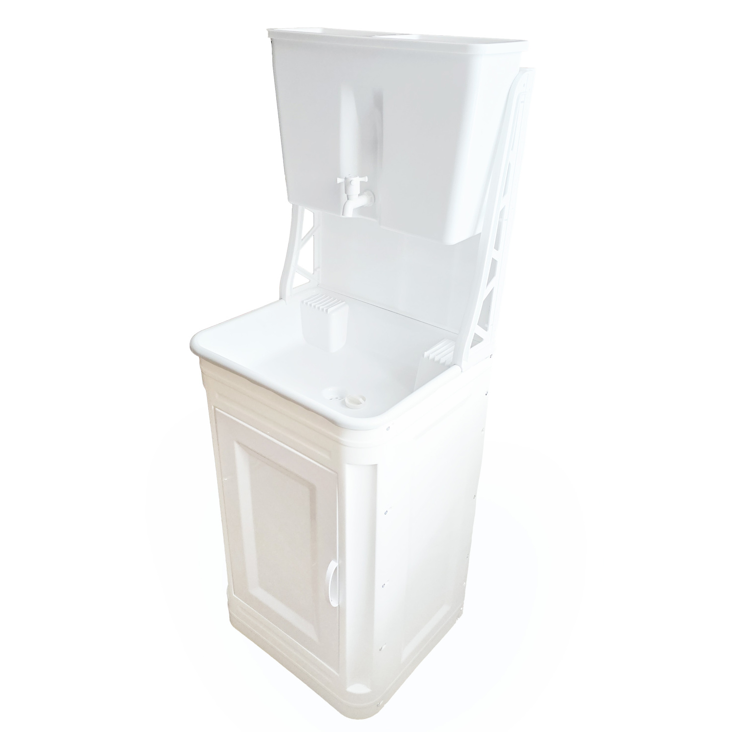 Wash basin plastic cabinet with UM-17 without water heating